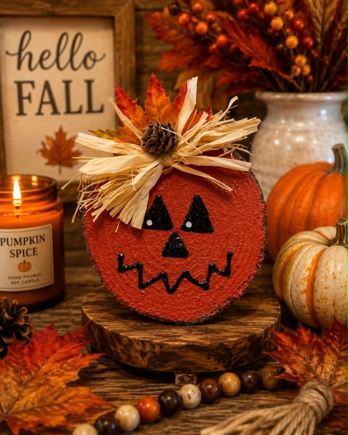 Fall Pumpkin and Magnets