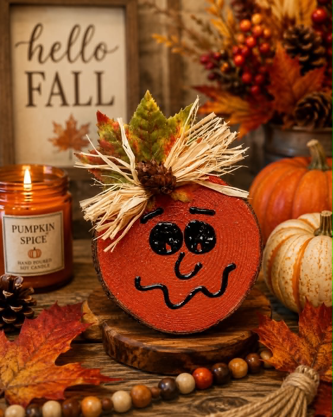 Fall Pumpkin and Magnets
