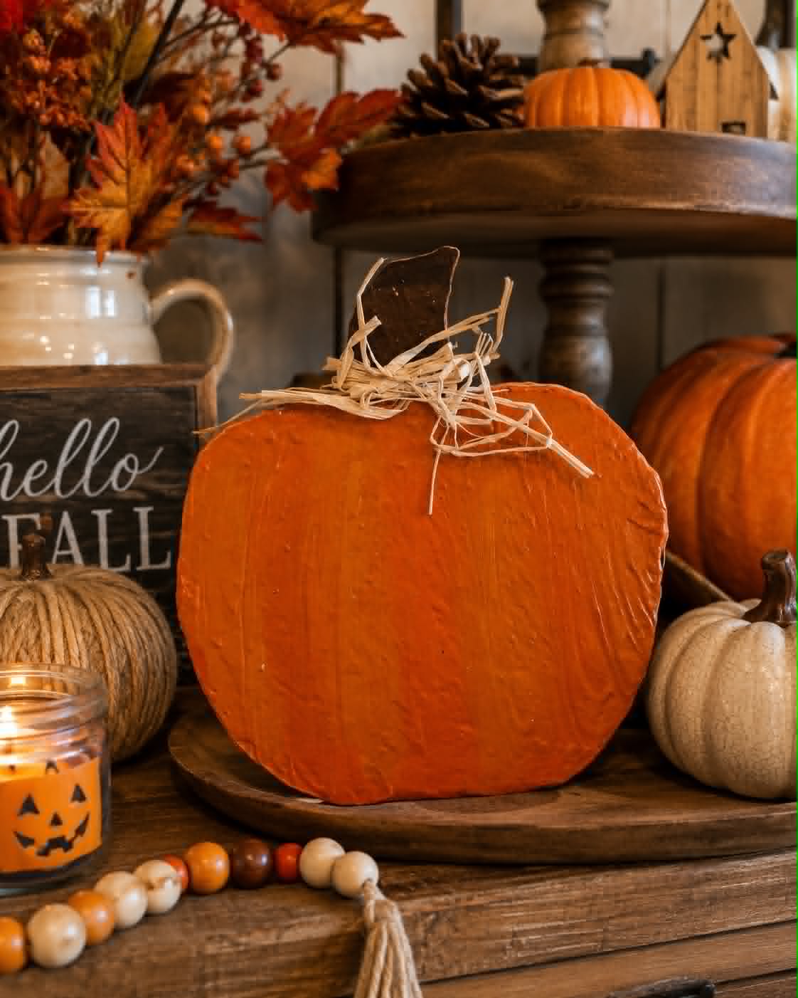 Fall Pumpkin and Magnets